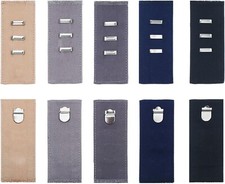 10 Pieces Pants Waist Extenders With Metal Hook For Pants Jeans Trousers