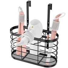 Hair Dryer Holder Wall Mount, Hair Dryer Organizer,Curling Iron Hold