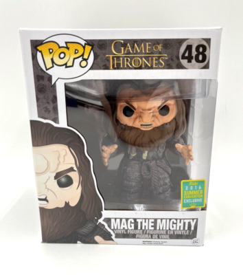 Funko POP Game of Thrones Mag The Mighty 48 Giant SDCC 2016 DMG BX