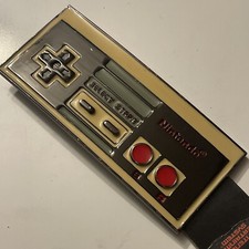 Nintendo NES Belt Buckle: Preowned, Good Condition, Licensed, W/ Tag,