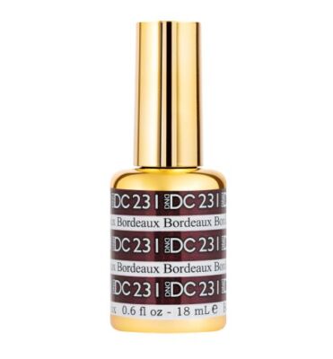 DND DC Mermaid Glitter Effect Gel Polish #231 - Bordeaux