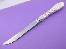 Sterling Silver STIEFF 8 1/2" Steak Knife STIEFF ROSE