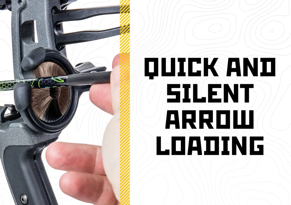 Trophy Ridge Kill Shot Bigote Galleta Tiro con Arco Reposaflechas Ambidiestro Marrón... Foto 2 de 4