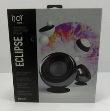 Ijoy Core Eclipse Wireless Compact Stereo Portable Bluetooth Speakers w/ Case