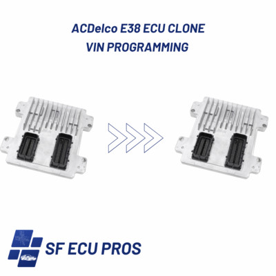 ACDelco Chevrolet Ecu / Pcm / Ecm E38 / Clone Service FAST SERVICE