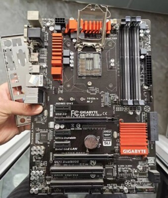 GigaByte GA-Z97X-SLI Intel Z97 LGA1150 Desktop Motherboard DDR3 ATX ...