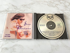 Jose Feliciano Light My Fire CD ORIGINAL 1992 RCA Guantanamera, Pegao RARE! OOP!