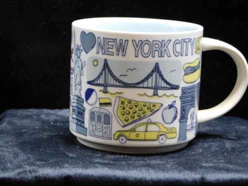 STARBUCKS Ceramic Mug 14 oz Been There Series New York City