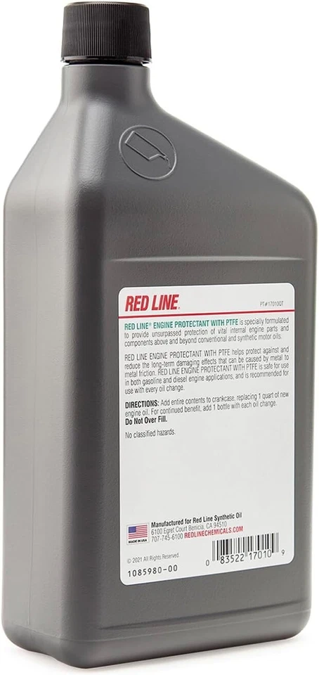 Protector de motor Red Line 17010QT con PTFE, 32 onzas (PAQUETE DE 12) Foto 4 de 4
