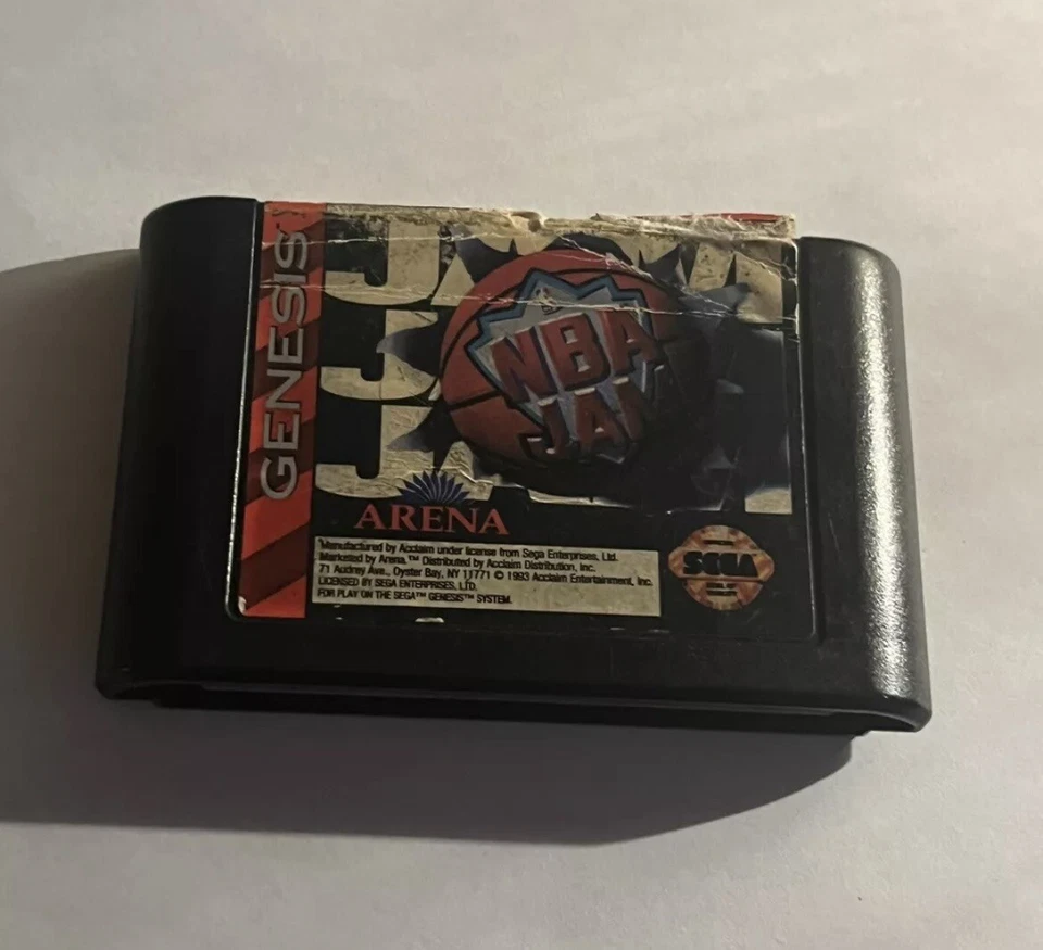 Sega Genesis Game Bundle - NBA Jam, Maximum Carnage, Street Fighter 2, Mortal K - Image 4 of 4