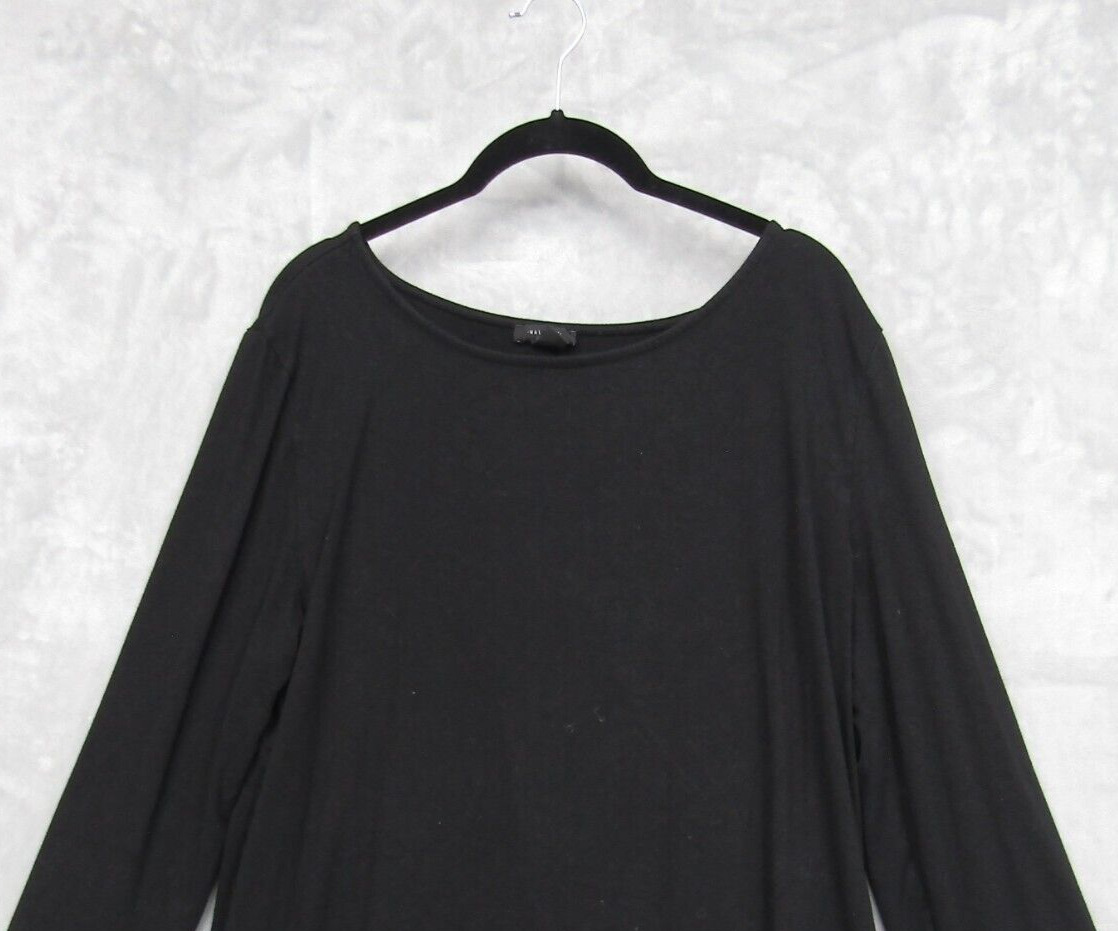 Halogen Black Bell Sleeve Tunic Top Size Women's … - image 3