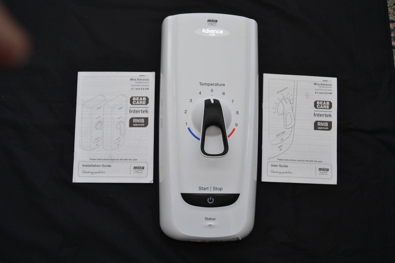 Mira Advance Flex EXTRA Thermostatic 8.7 Electric Shower . Controls