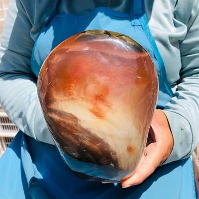 8.99LB Natural Marine jasper quartz crystal free form mineral specimen