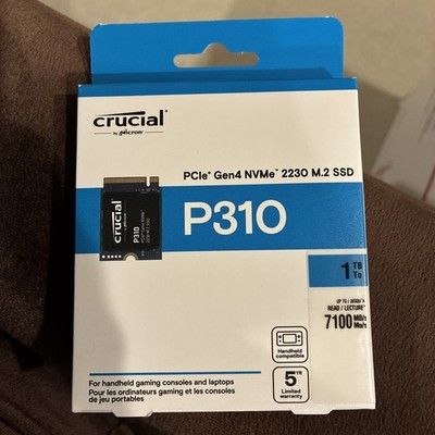 Crucial 1TB P310 Gen 4 M.2 2230 PCIe NVMe SSD | eBay