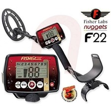Fisher F22 Metal Detector – Weatherproof & Lightweight