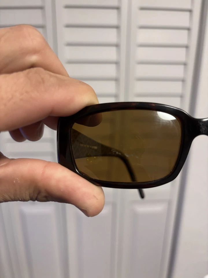 Óculos de sol Fendi padrão leopardo marrom vintage acessórios originais da moda - Imagem 4 de 4