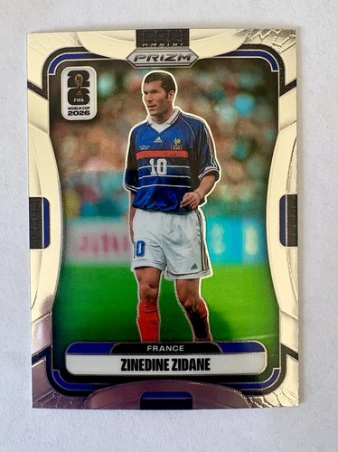 2026 Panini Prizm FIFA World Cup Zinedine Zidane France