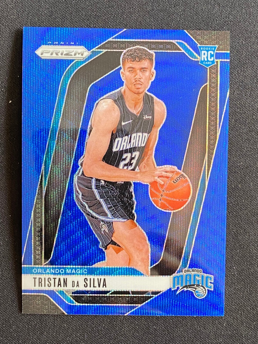 Tristan Da Silva 2024-25 Panini Prizm Blue Wave /125 #256