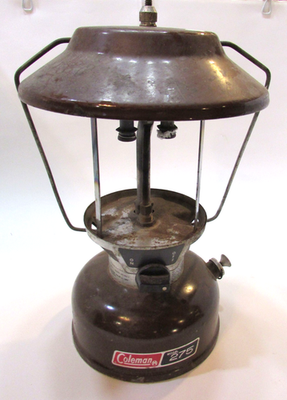 #ad Classic Vintage 1970#x27;s Coleman USA Model 275 Lantern 82 Brown untested no glass $65.00