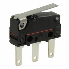 1 Pc Omron Electronics Inc-Emc Div D2Sw-P01L1T Switch Snap Act Spdt 0.1A 12