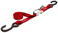 POWERTYE - 22121 EACH - TIE-DOWN CAM S-HOOK 1"X144" RED EACH