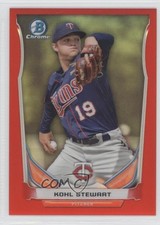 2014 Bowman Draft Top Prospects Chrome Red Refractor 1/5 Kohl Stewart #CTP-1 fm0