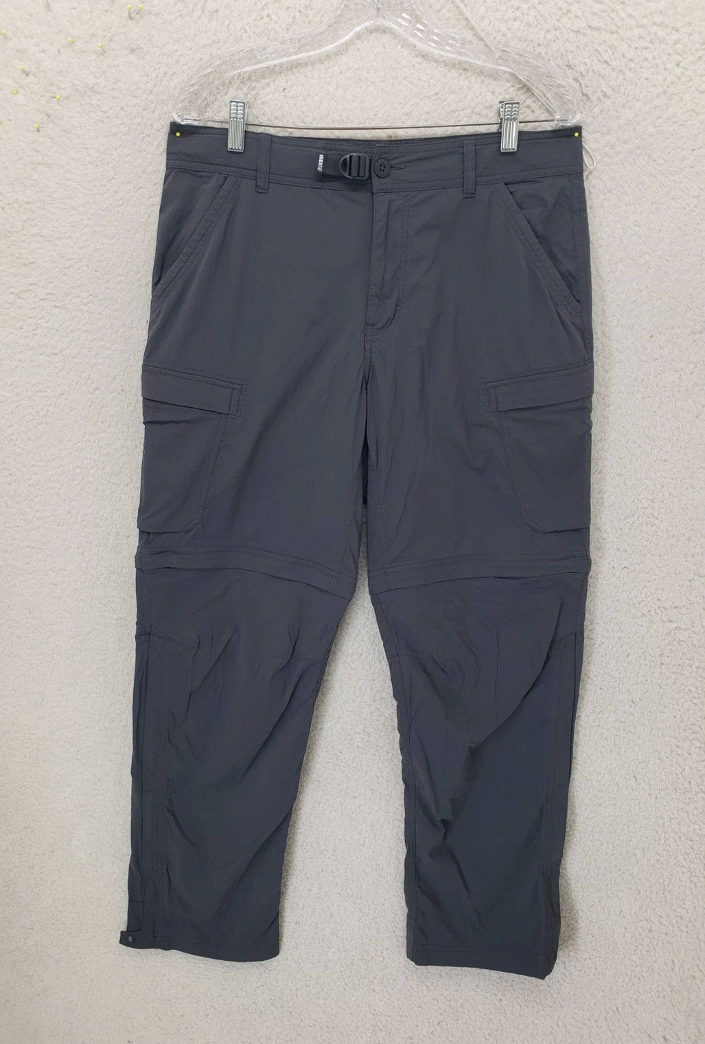 REI Co-op Pants Mens 34x30 Convertible Zip Off Cargo Hiking Nylon Stretch Outdoo