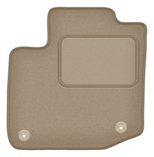 Fahrermatte Fußmatten Automatten Velours Beige für Honda Civic IX 2011-2016
