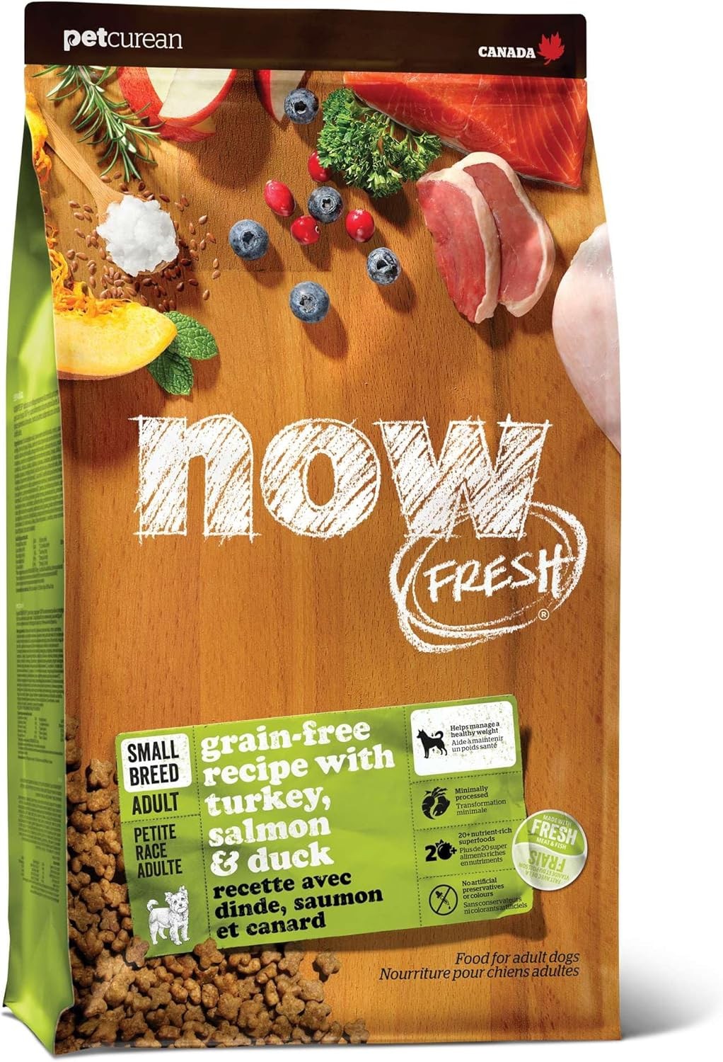 With Turkey, Salmon & Duck, Health