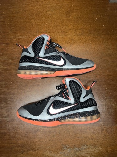 Size 10.5 - Nike LeBron 9 Bright Mango - 第 1/13 張圖片