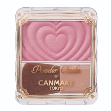 CANMAKE Powder Cheek (Pearl Type) P05 Classy Mauve Pink from japan
