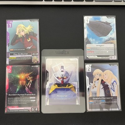 Gundam Resource R-039 C+ and Graceful Demeanor R Phantom Aria GD04 with bonus