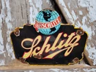 VINTAGE SCHLITZ PORCELAIN SIGN BEER RESTAURANT BAR PUB BREWERY BREWING TAVERN