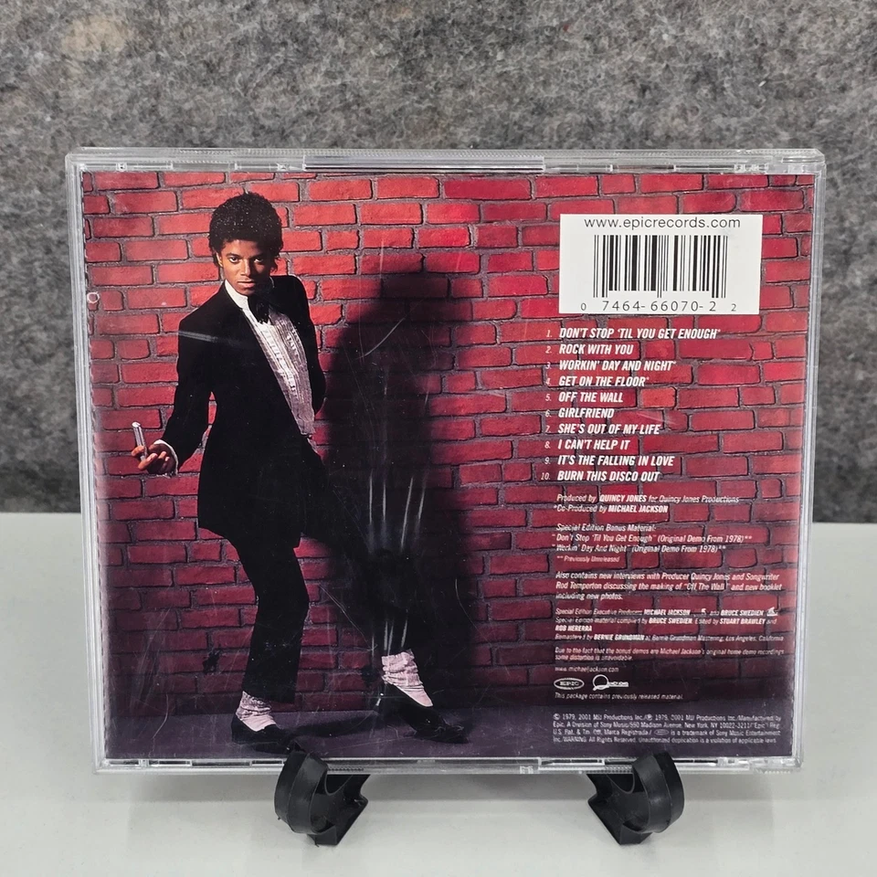Michael Jackson Off The Wall Special Edition CD Album Music Pop Soul - Image 2 of 4
