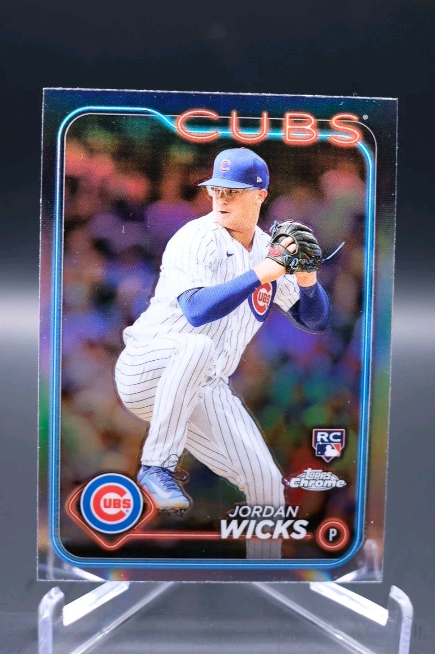 2024 Topps Chrome Baseball Jordan Wicks #67 Refractor (RC)