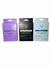 Starface Hydro Star Pimple Patches Bundle 3 Pack Recovery Purple Black Clear 32c