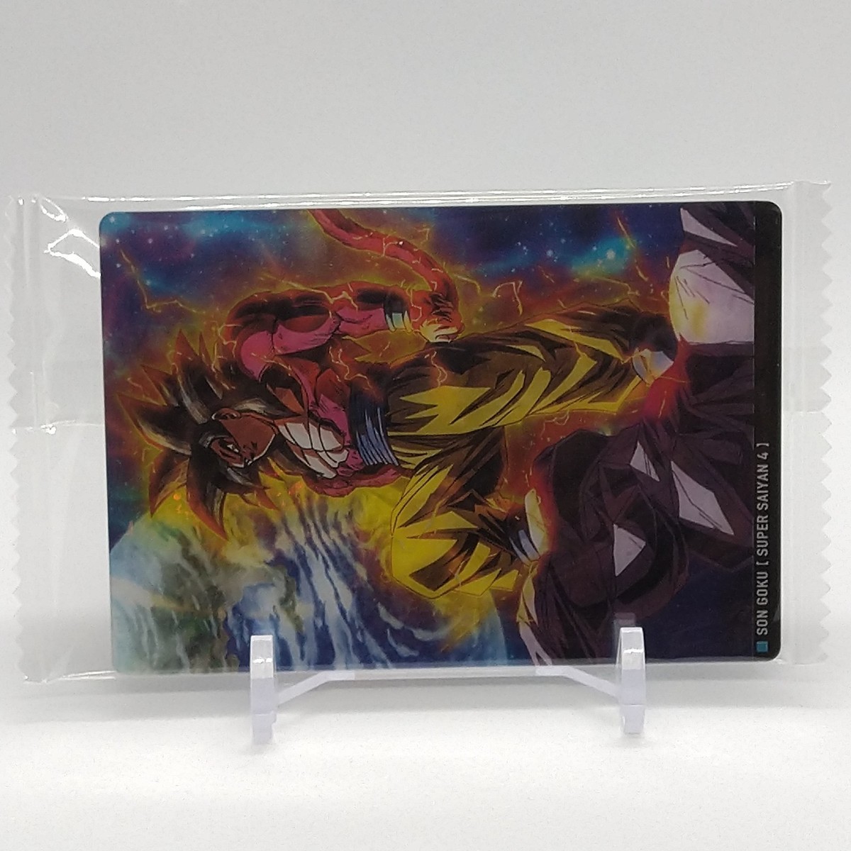 Son Goku Super Saiyan 4 Dragon Ball Itajaga Plastic Card 7-17 R
