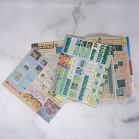 Famicom 1989 Binding Map Missing Dragon Buster 2 MOTHER KoichiB Used 77j