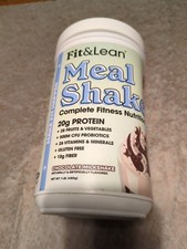 Fit & Lean Meal Shake, Fat Burning 16 Ounce C...