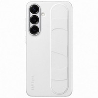 Original Standing Grip Backcover Samsung Galaxy S25 Plus - Weiß