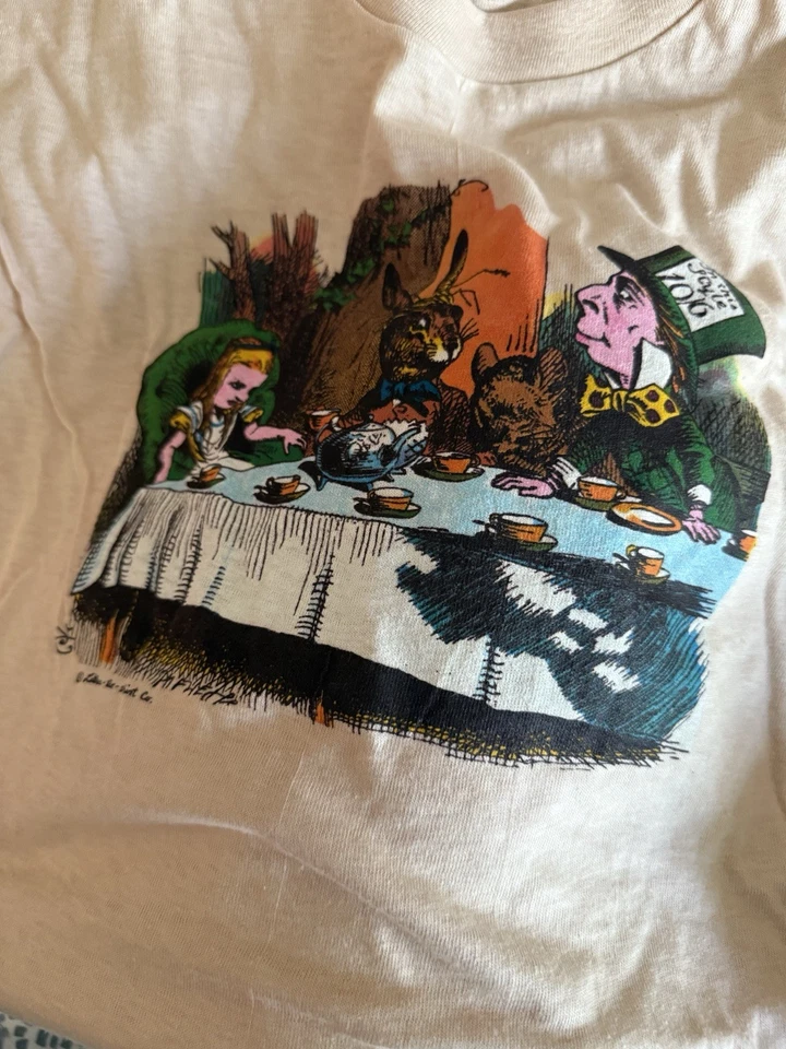 Camiseta Punk Alice Vintage Años 80 Stanley Desantis Foto 2 de 4