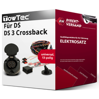 für DS DS 3 Crossback Typ UR / UC / UJ Elektrosatz 13Polig Universell Neu