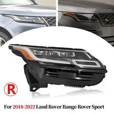 Right Passenger Headlight LED w/ Module For 2018-2023 Land Range Rover Velar