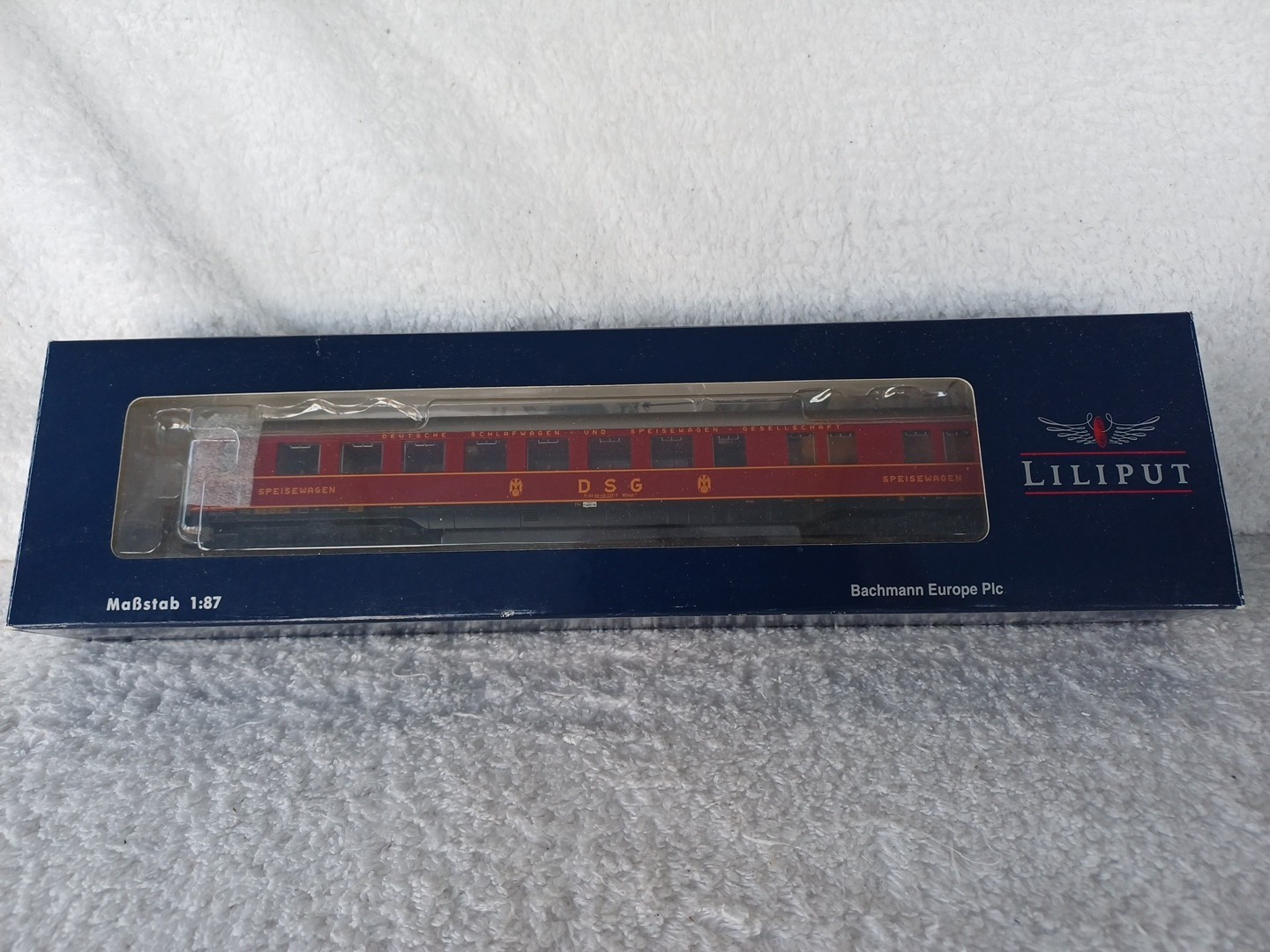 Liliput HO Gauge L385531 Six Axle DB DSG Dining Car Epoche IV WR6ugh 227-7