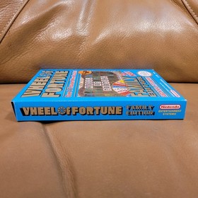 Wheel of Fortune Family Edition Nintendo NES Complete in Box CIB