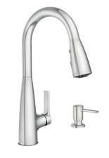 MOEN 87627 Haelyn Pull-Down Sprayer Kitchen Faucet Polished Chrome