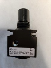 Parker R75-02A REGULATOR QUBE 75 SERIES PORT SIZE: 1/4 in New