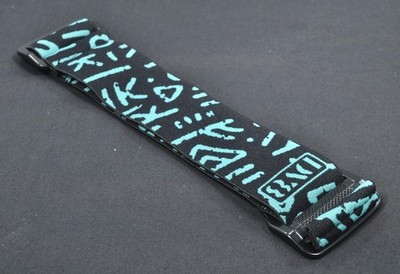 DV8 Proflex Goggle Strap - Norse Rune - Teal/Black