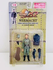 Ultimate Soldier 1:18 Lt Ludwick Odheim Wermacht German Officer With Closed Coat