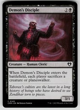Demon's Disciple 149 CMM C Commander Masters MTG